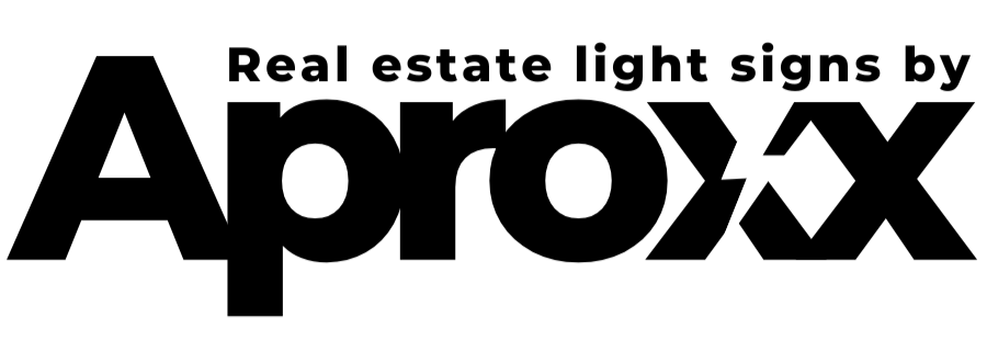 Aproxx - Real estate light signs
